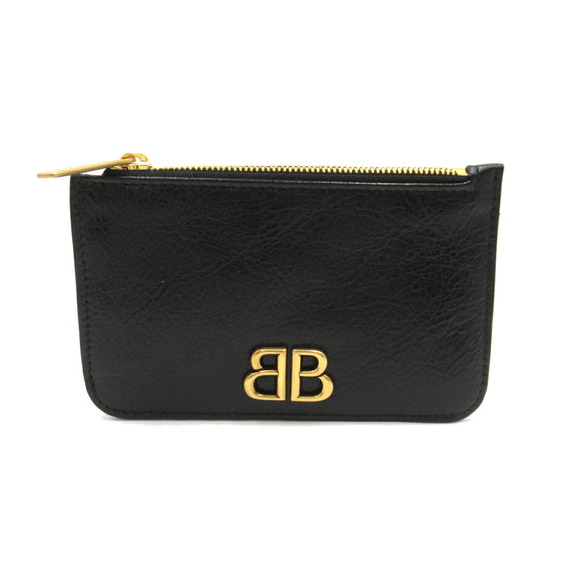BALENCIAGA Wallet Leather Black - Picture 1 of 8